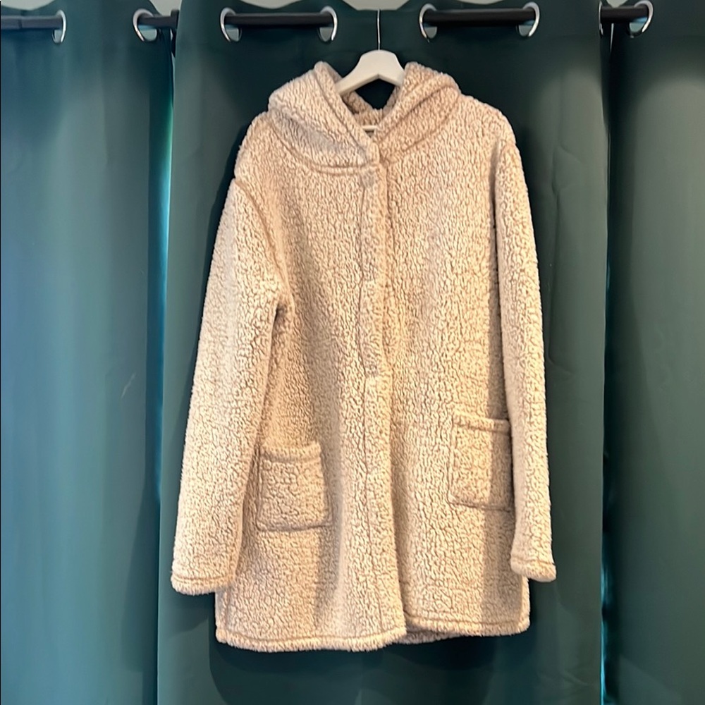 Cozy Cream Sherpa Coat